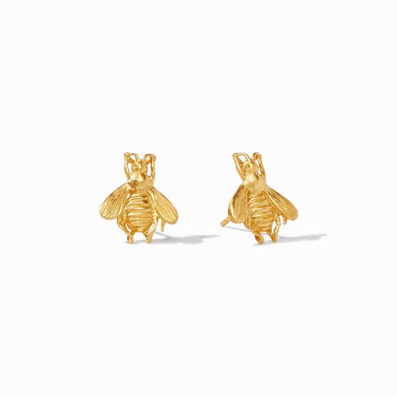 Julie Vos Bee Gold Stud main image 1